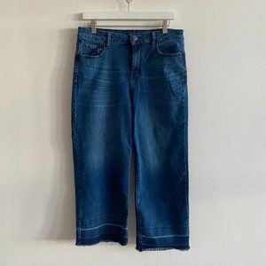 Old Navy Cropped Wide Leg Jeans with Stretch